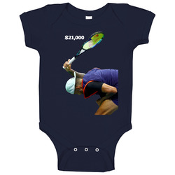 Nick Kyrgios 21000 Melt Down Onesie Baby One Piece Nick Kyrgios 21000 Melt Down Onesie Baby One Piece
