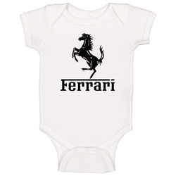Ferrari horse (2).jpg Onesie Baby One Piece Ferrari horse (2).jpg Onesie Baby One Piece
