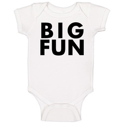 Big Fun Heathers Retro 80s Movie Music Band Onesie Baby One Piece Big Fun Heathers Retro 80s Movie Music Band Onesie Baby One Piece