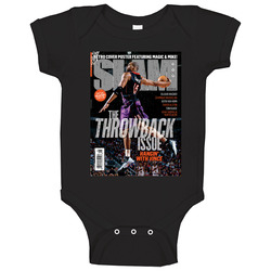 Slam Magazine Issue 180 Vince Carter Popular Basketball Magazine Grunge Look Onesie Baby One Piece Slam Magazine Issue 180 Vince Carter Popular Basketball Magazine Grunge Look Onesie Baby One Piece