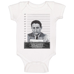 Carlo Gambino Mafia Mugshot Police Department Onesie Baby One Piece Carlo Gambino Mafia Mugshot Police Department Onesie Baby One Piece
