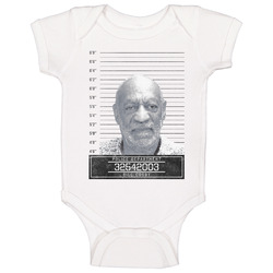 Bill Cosby Celebrity Mugshot Police Department Onesie Baby One Piece Bill Cosby Celebrity Mugshot Police Department Onesie Baby One Piece