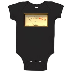 Vintage Analog Vu Meter Onesie Baby One Piece Vintage Analog Vu Meter Onesie Baby One Piece