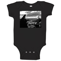 Chess Game Knight And Death The Seventh Seal 1957 Movie Onesie Baby One Piece Chess Game Knight And Death The Seventh Seal 1957 Movie Onesie Baby One Piece