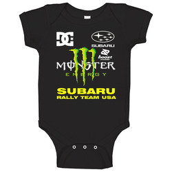 Subaru Monster Onesie Baby One Piece Subaru Monster Onesie Baby One Piece