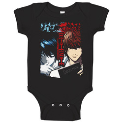 Perfect Fit T Shirts Death Note Pair Anime Onesie Baby One Piece