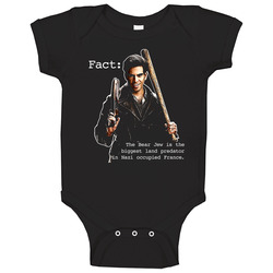 Inglorious Bastards Bear Jew Movie Onesie Baby One Piece Inglorious Bastards Bear Jew Movie Onesie Baby One Piece
