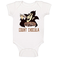 Count Chocula Cereal Cartoon Onesie Baby One Piece Count Chocula Cereal Cartoon Onesie Baby One Piece