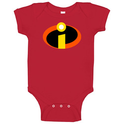 The Incredibles Logo Halloween Costume Onesie Baby One Piece The Incredibles Logo Halloween Costume Onesie Baby One Piece