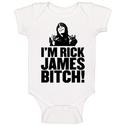 I'm Rick J Bitch Chappelle Show Onesie Baby One Piece I'm Rick J Bitch Chappelle Show Onesie Baby One Piece