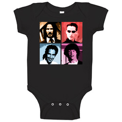 Keanu Reeves Pop Art Onesie Baby One Piece Keanu Reeves Pop Art Onesie Baby One Piece