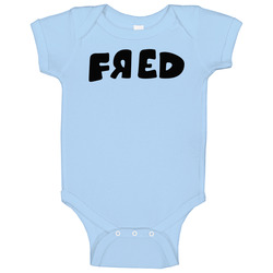 Fred Figglehorn Funny Blue Onesie Baby One Piece Fred Figglehorn Funny Blue Onesie Baby One Piece