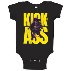 Hit Girl Kick-ass Movie Onesie Baby One Piece Hit Girl Kick-ass Movie Onesie Baby One Piece