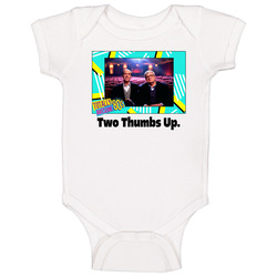 Two Thumbs Up Siskel And Ebert Fan Onesie Baby One Piece Two Thumbs Up Siskel And Ebert Fan Onesie Baby One Piece