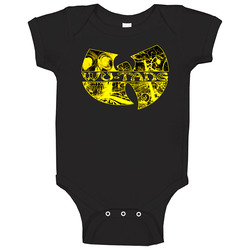 Wu Tang Clan Rap Hip Hop Music Onesie Baby One Piece Wu Tang Clan Rap Hip Hop Music Onesie Baby One Piece