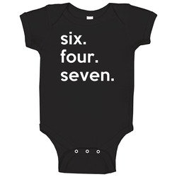 Canada Ontario 647 Tending Area Code Pride Onesie Baby One Piece Canada Ontario 647 Tending Area Code Pride Onesie Baby One Piece