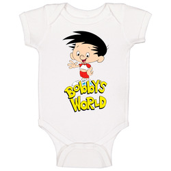 Bobby's World Kids Tv Shows Onesie Baby One Piece Bobby's World Kids Tv Shows Onesie Baby One Piece
