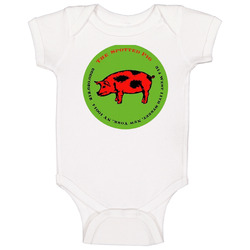 The Spotted Pig Food Fan Burger Onesie Baby One Piece The Spotted Pig Food Fan Burger Onesie Baby One Piece