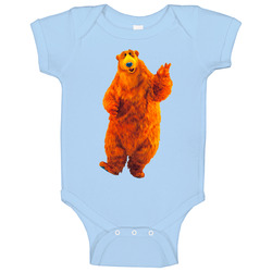 Bear In The Big Blue 90s Tv Show Onesie Baby One Piece Bear In The Big Blue 90s Tv Show Onesie Baby One Piece
