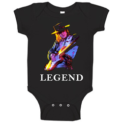 Stevie Ray Vaughn Rock N Roll Onesie Baby One Piece Stevie Ray Vaughn Rock N Roll Onesie Baby One Piece