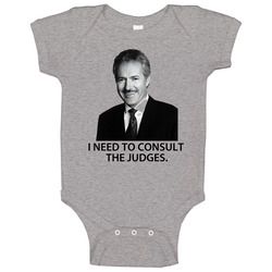 Jeopardy Alex Trebek Game Show Onesie Baby One Piece Jeopardy Alex Trebek Game Show Onesie Baby One Piece