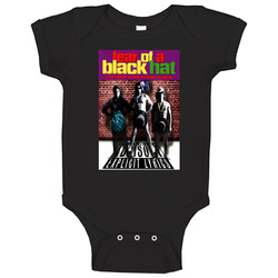 Fear Of A Black Hat Movie Hip Hop Onesie Baby One Piece Fear Of A Black Hat Movie Hip Hop Onesie Baby One Piece