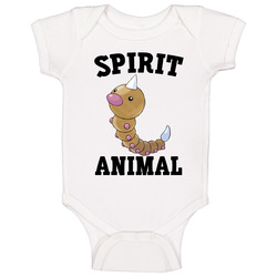 Weedle Is My Spirit Animal Onesie Baby One Piece
