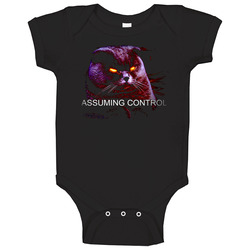 Mass Effect 2 Assuming Control Funny Cat Parody Onesie Baby One Piece Mass Effect 2 Assuming Control Funny Cat Parody Onesie Baby One Piece