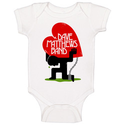 Dave Matthews Band Music Group Onesie Baby One Piece Dave Matthews Band Music Group Onesie Baby One Piece