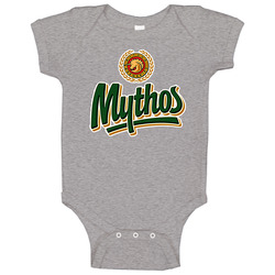Mythos Beer Logo Onesie Baby One Piece Mythos Beer Logo Onesie Baby One Piece