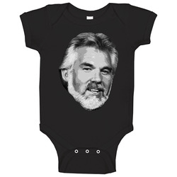 Kenny Rogers Big Head Country Music Icon Legend Fan Onesie Baby One Piece Kenny Rogers Big Head Country Music Icon Legend Fan Onesie Baby One Piece
