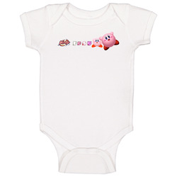 Nintendo Kirby Evolution Onesie Baby One Piece Nintendo Kirby Evolution Onesie Baby One Piece
