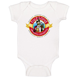 Highland Brewing Company Quality Craft Beer North Carolina Cool Logo Onesie Baby One Piece Highland Brewing Company Quality Craft Beer North Carolina Cool Logo Onesie Baby One Piece