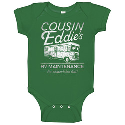 Cousin Eddie Rv Maintenance Shitter Full National Lampoon's Christmas Vacation Onesie Baby One Piece Cousin Eddie Rv Maintenance Shitter Full National Lampoon's Christmas Vacation Onesie Baby One Piece