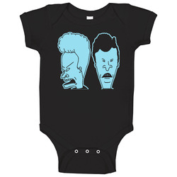 Beavis And Butthead Mtv Cartoon Retro 90s Onesie Baby One Piece Beavis And Butthead Mtv Cartoon Retro 90s Onesie Baby One Piece