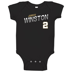 Jameis Winston 2 Favorite Player New Orleans Football Fan Onesie Baby One Piece