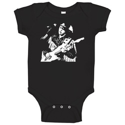 Stevie Ray Vaughan Music Rock Guitarist Onesie Baby One Piece Stevie Ray Vaughan Music Rock Guitarist Onesie Baby One Piece