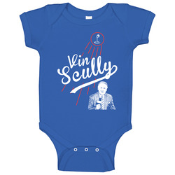 Vin Scully Legendary Broadcaster Los Angeles D Baseball Fan Onesie Baby One Piece Vin Scully Legendary Broadcaster Los Angeles D Baseball Fan Onesie Baby One Piece