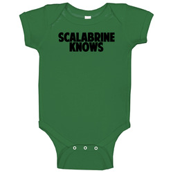 Brian Scalabrine Knows Boston Basketball Player Funny Sports Fan Onesie Baby One Piece Brian Scalabrine Knows Boston Basketball Player Funny Sports Fan Onesie Baby One Piece