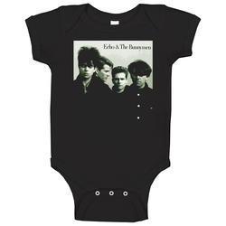 Echo And The Bunnymen T-Shirt New Wave Punk Rock and Roll Onesie Baby One Piece Echo And The Bunnymen T-Shirt New Wave Punk Rock and Roll Onesie Baby One Piece