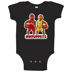Kobe And Lebron Mvpuppets Muppets Onesie Baby One Piece Kobe And Lebron Mvpuppets Muppets Onesie Baby One Piece