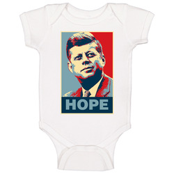 Jfk John F Kennedy President Hope Onesie Baby One Piece Jfk John F Kennedy President Hope Onesie Baby One Piece