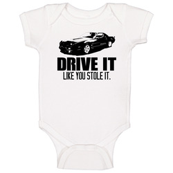 Drive It 1985 Chevrolet Camaro Iroc Z Car Onesie Baby One Piece