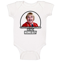 Captain Kangaroo Is My Homeboy Funny Retro Onesie Baby One Piece Captain Kangaroo Is My Homeboy Funny Retro Onesie Baby One Piece