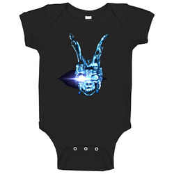 Donnie Darko Mask 2 Onesie Baby One Piece Donnie Darko Mask 2 Onesie Baby One Piece
