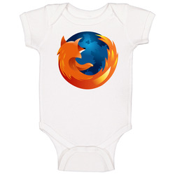 Firefox Linux Internet Onesie Baby One Piece Firefox Linux Internet Onesie Baby One Piece