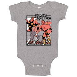 Dusty Rhodes Retro Wrestling Onesie Baby One Piece Dusty Rhodes Retro Wrestling Onesie Baby One Piece
