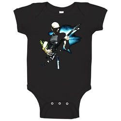 Joe Satriani Guitarists Onesie Baby One Piece Joe Satriani Guitarists Onesie Baby One Piece