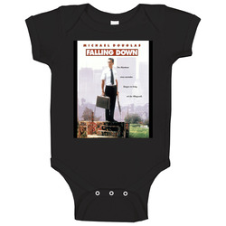 Falling Down 90s Retro Movie Fan Fan Onesie Baby One Piece Falling Down 90s Retro Movie Fan Fan Onesie Baby One Piece