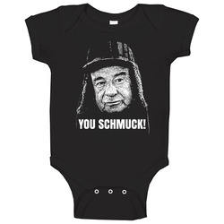 Grumpy Old Men Movie Quote Schmuck 90s Fan Cool Onesie Baby One Piece Grumpy Old Men Movie Quote Schmuck 90s Fan Cool Onesie Baby One Piece